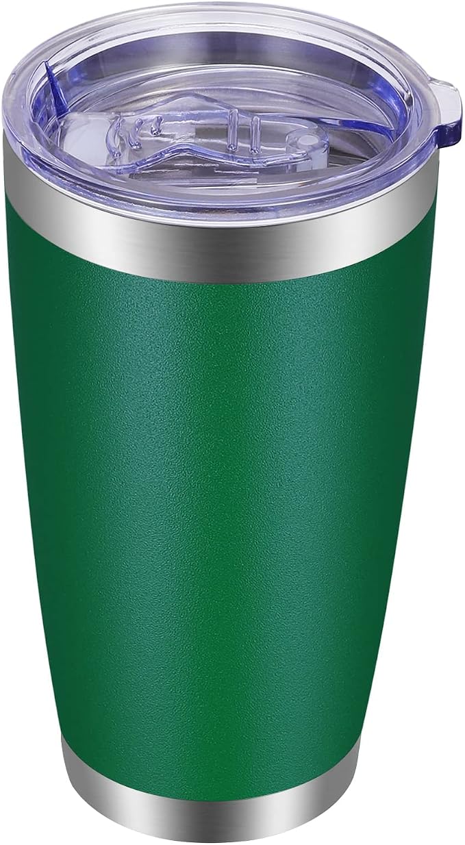 VEGOND 20oz Tumbler with Lid and Straw Stainless Steel Tumbler Cup Vacuum by VEGOND