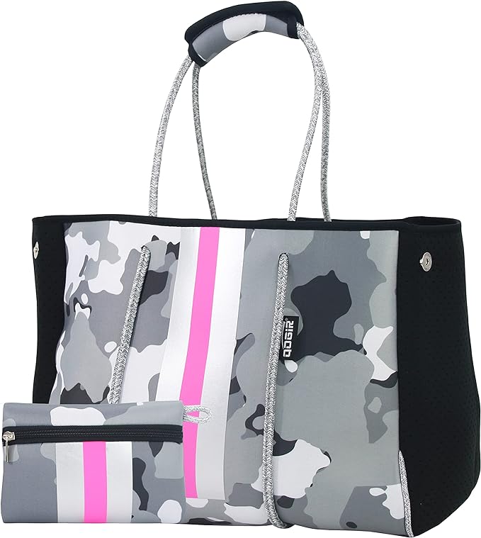 QOGiR Neoprene Multipurpose Beach Bag Tote by QOGiR