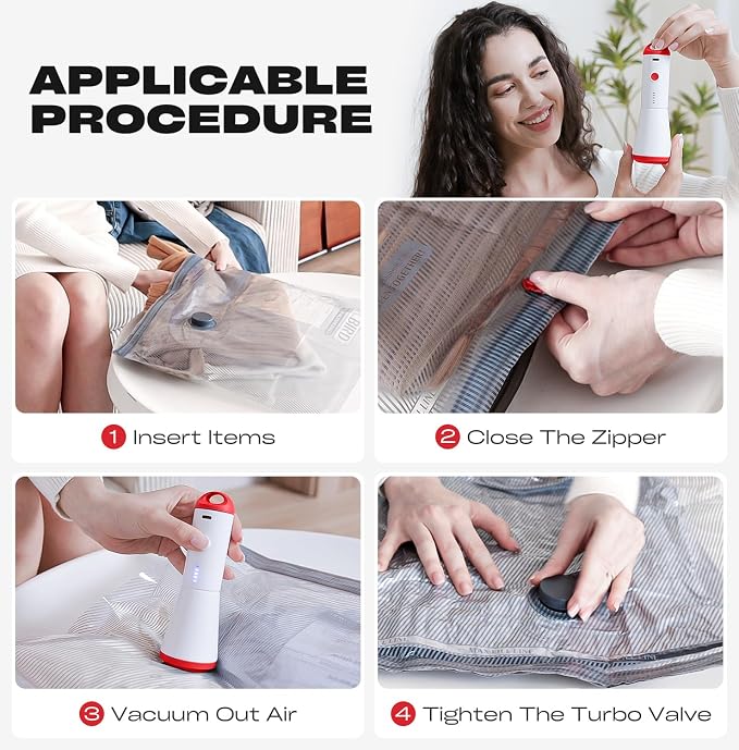Travel Vacuum Storage Bags - Image 5