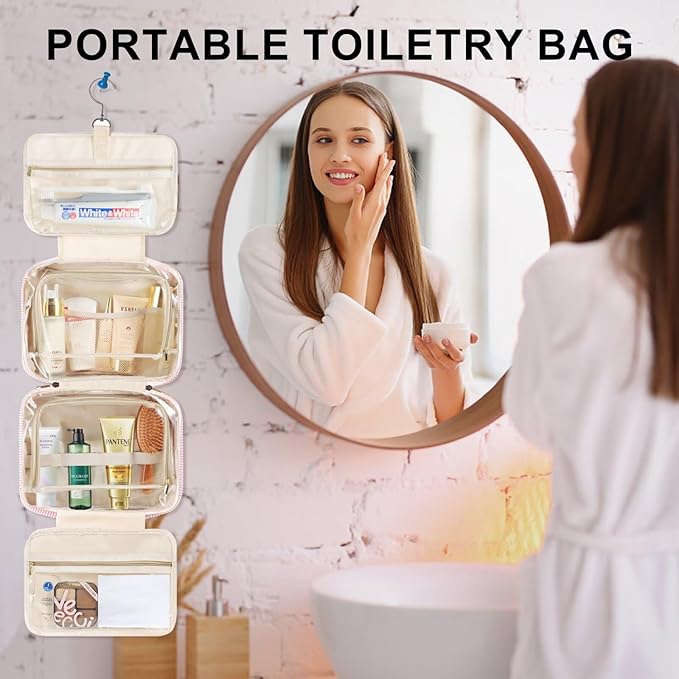 TOPEAST Hanging Toiletry Bag for Women - Image 5