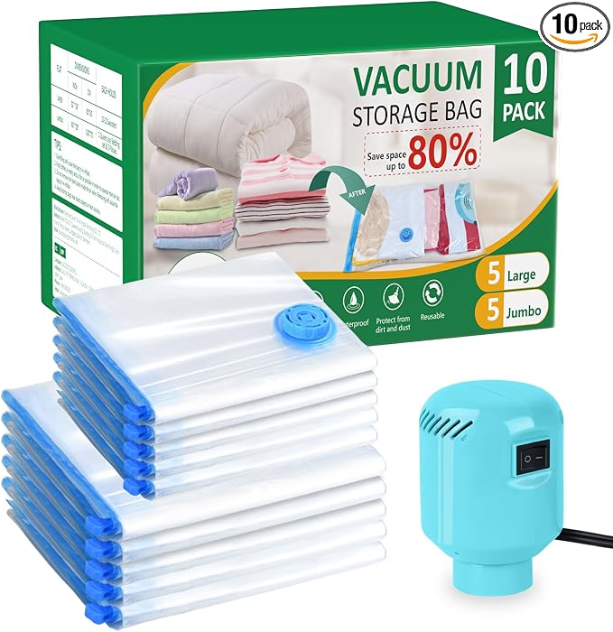 Vacuum Seal Bags for Clothing by 1