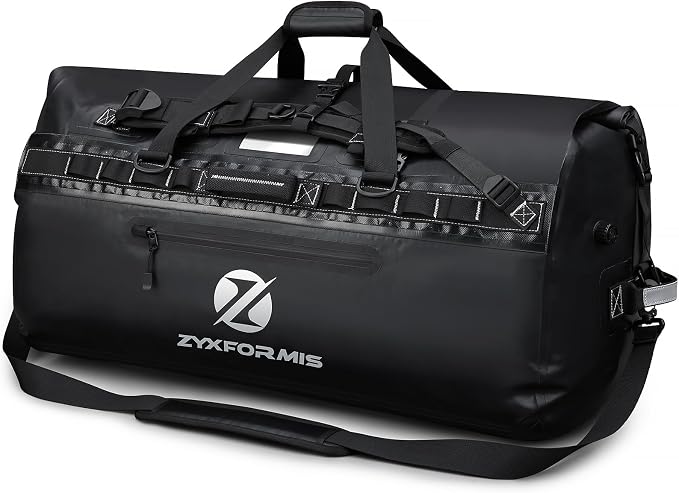 Waterproof Duffel Bag, Large Waterproof Duffel Backpack by Zyxformis