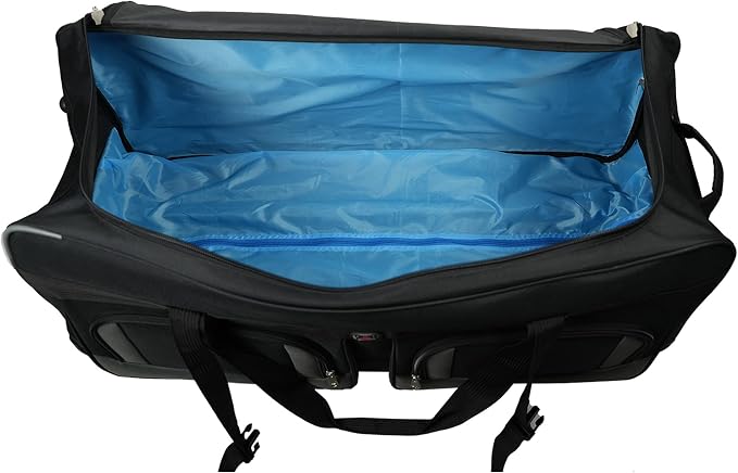 36" Rolling Duffle Bag with Wheels and Handle - Image 9