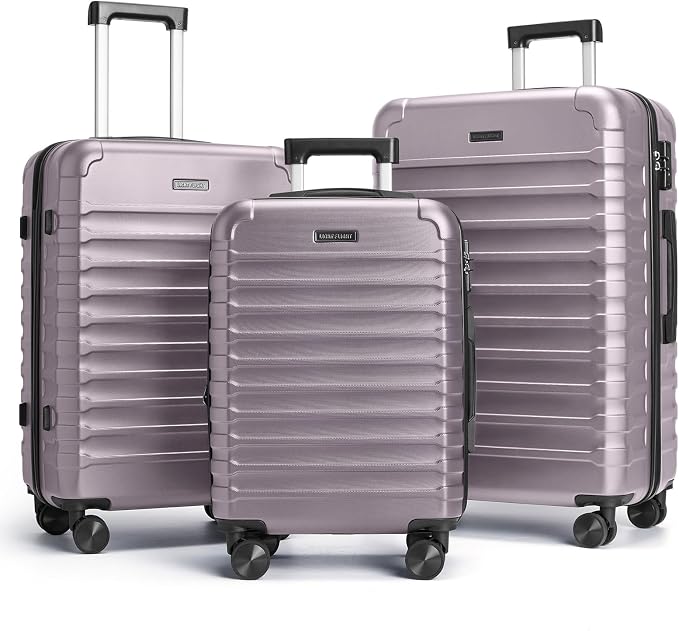 LIGHT FLIGHT Luggage Sets, 3 Piece Durable Suitcase Set by LIGHTFLIGHT