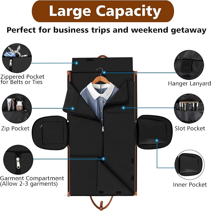 Convertible Garment Duffel Bags - Image 3