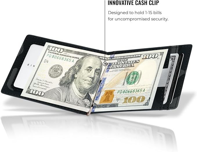 Kings Loot Money Clip Slim Minimalist Wallet - Image 5
