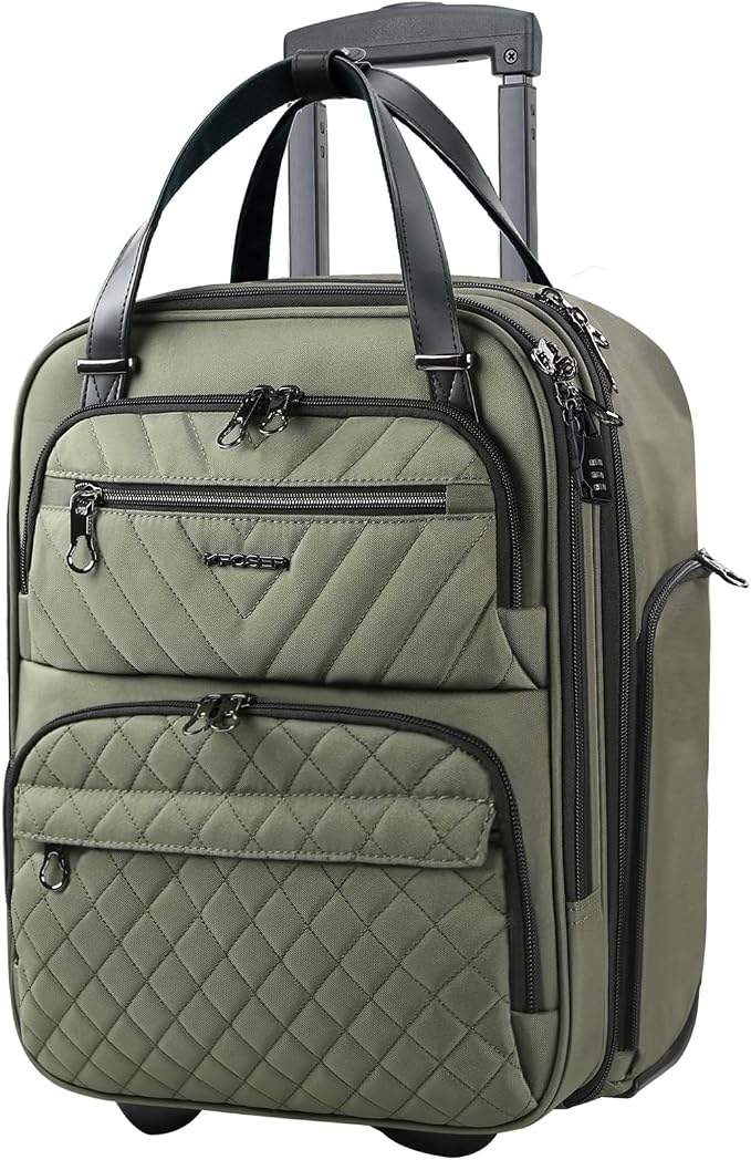 KROSER Carry On Underseat Multi-functional, 16-inch Underseater Lightweight by KROSER