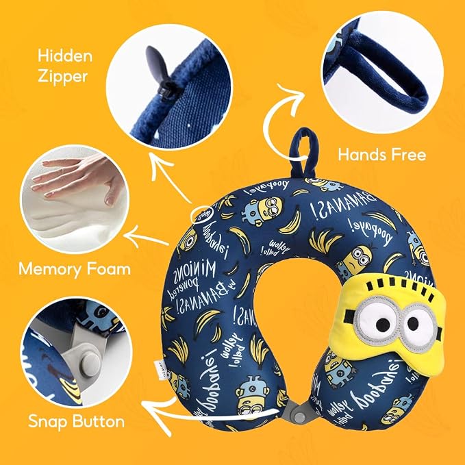 MINISO Minions Travel Neck Pillow - Image 3