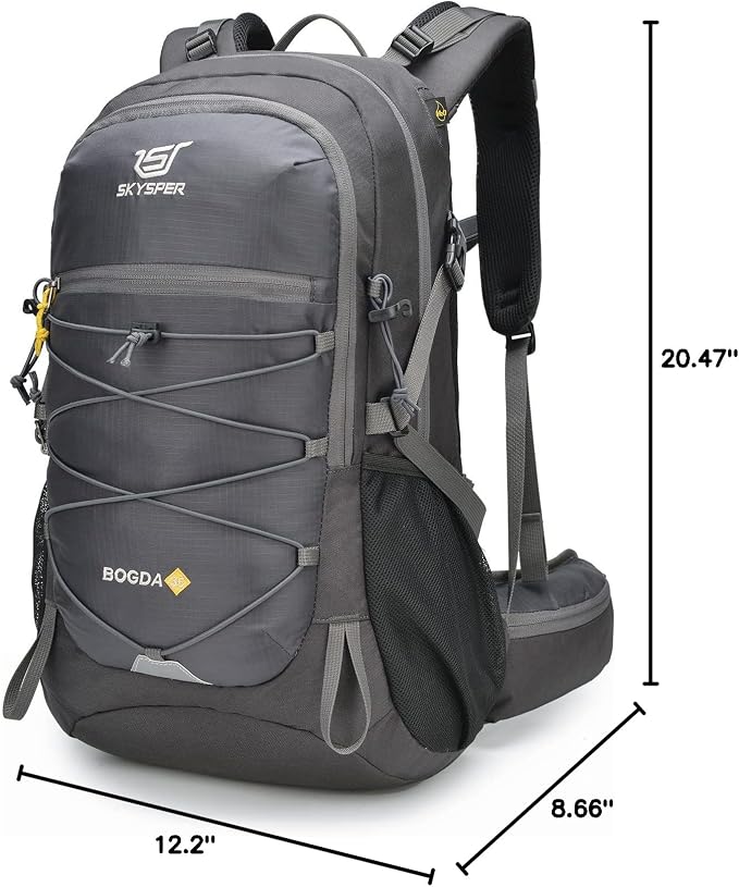 SKYSPER Hiking Backpack for Men Women, 35L Travel Backpack Waterproof Camping - Image 7