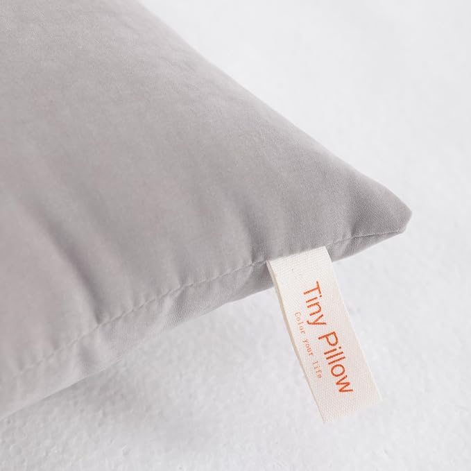 NTBAY Tiny Pillows, Down Alternative 7"x11" Microfiber Mini Pillows - Image 4
