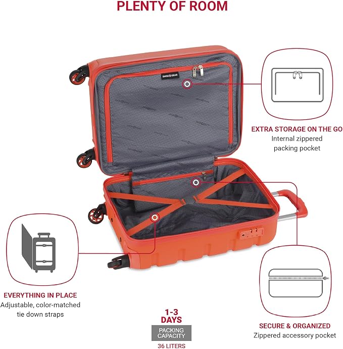 SwissGear 7366 Hardside Expandable Luggage - Image 4