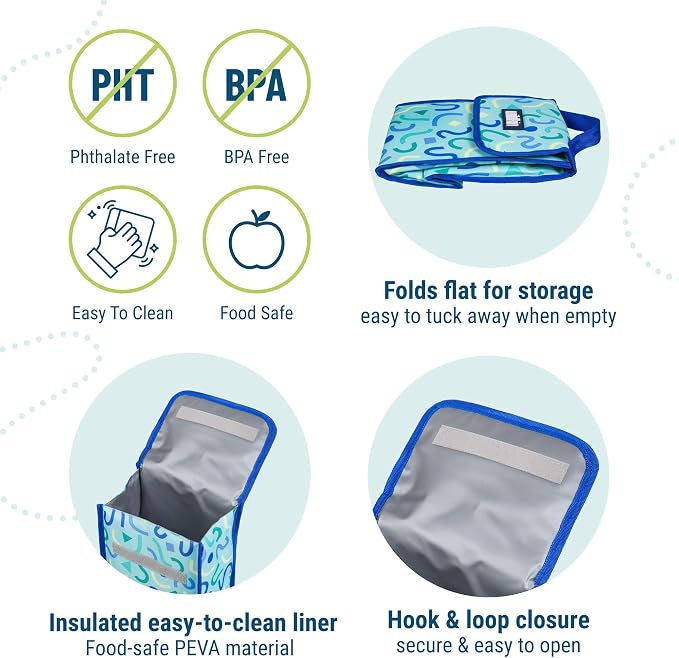 Wildkin Kids Insulated Lunch Bag – Reusable, School & Travel - Image 3