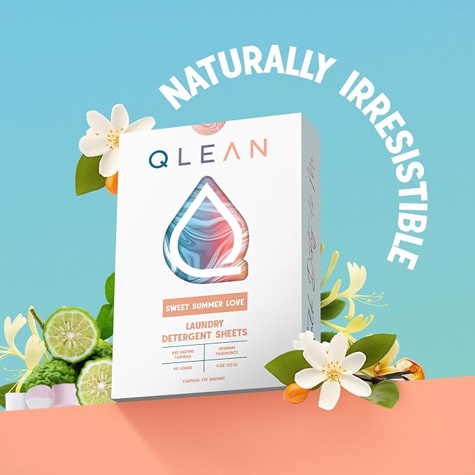 QLEAN Laundry Detergent Sheets – Travel Laundry Detergent Sheets, Eco-Friendly - Image 9