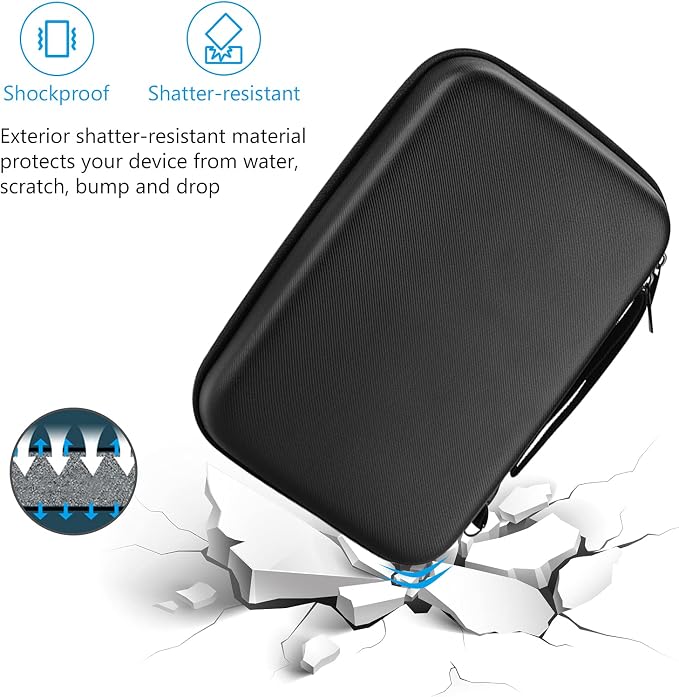 ProCase Hard Travel Electronic Organizer Case - Image 5