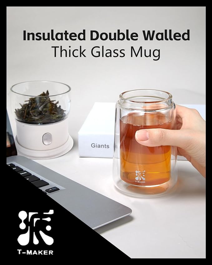 ZENS Modern Tea Pot, Glass Teapot - Image 6