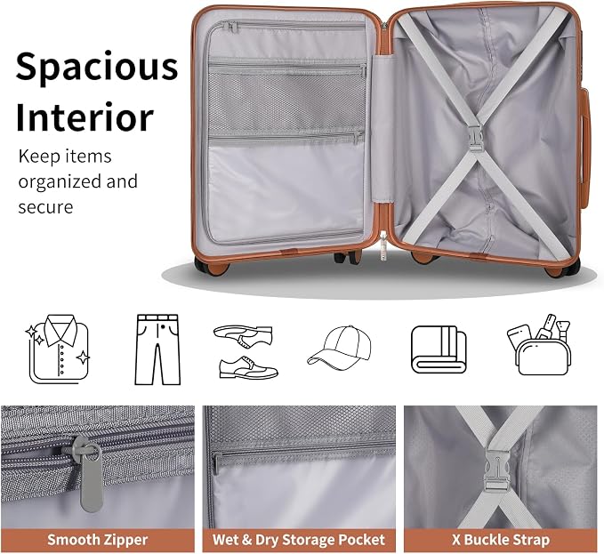 5-Piece Lightweight Luggage - Image 7