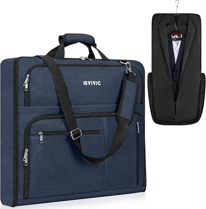 Garment Bags for Travel, Large Suit Travel Bag Convertible Travel Garment Bag by IBVIVIC