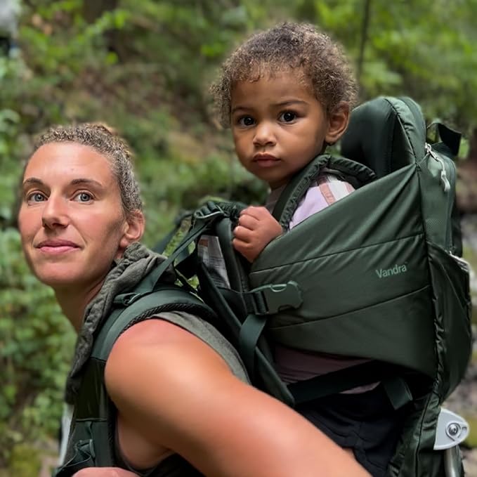 Vandra™ Forest - Scandinavian Hiking Baby Carrier Backpack - Gravity Lock™ - Image 2