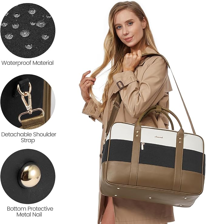 LOVEVOOK Weekender Travel Duffel Bag, Personal Item Duffle Bags - Image 5