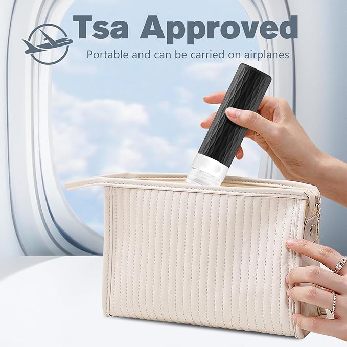 Travel Bottles for Toiletries, TSA Approved 3.4oz Travel Size Containers - Image 2