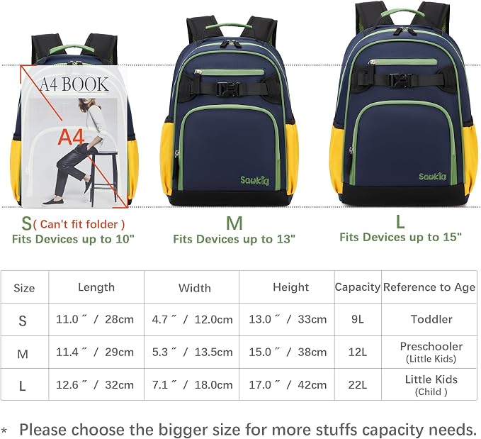 Lightweight Small Backpack for Kids Kindergarten Preschool Backpacks for Boys - Image 4