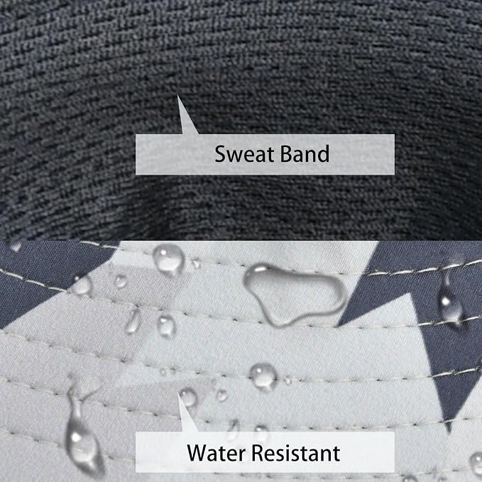 Sun Hats for Men Women Fishing Hat UPF 50+ Breathable Wide Brim Summer UV - Image 5