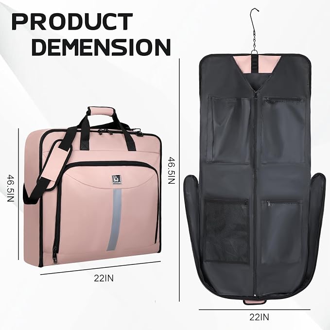 Garment Bags for travel, Hanging clothes Bag for Men Women, Suit Bags - Image 4