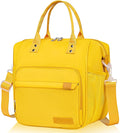TuErCao Yellow Lunch Box for Women Insulated Lunch Bag for Young Ladies Lunch by TuErcao
