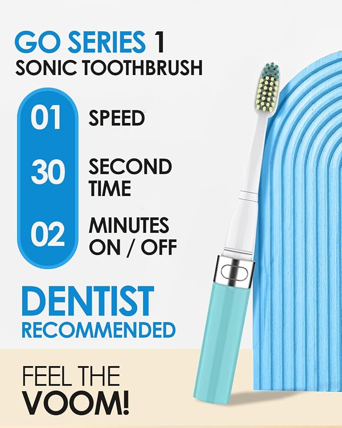 Voom Sonic Go 1 Series Travel Electric Toothbrush | Travel Toothbrushes - Image 3