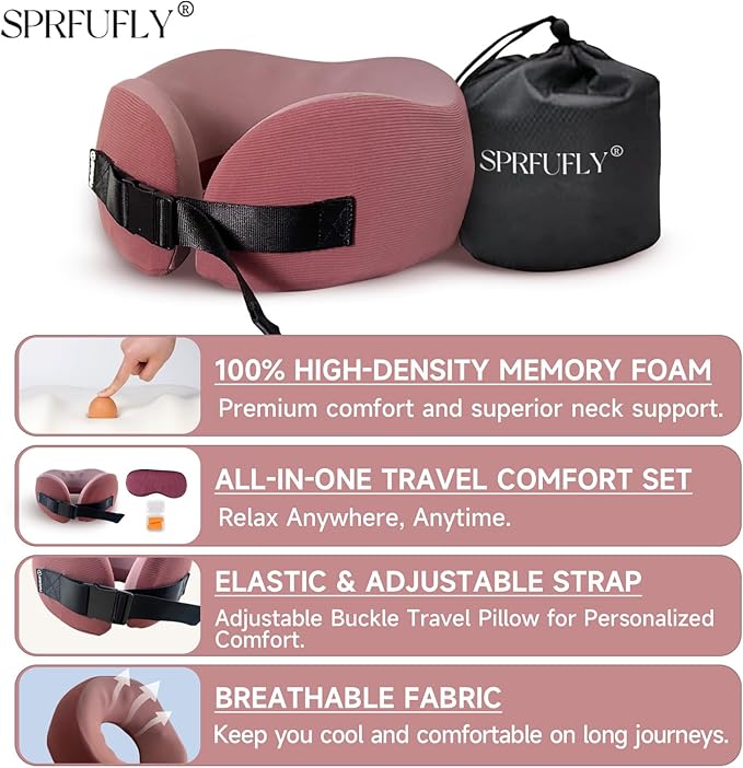 SPRFUFLY Travel Pillow/Neck Brace - Image 4