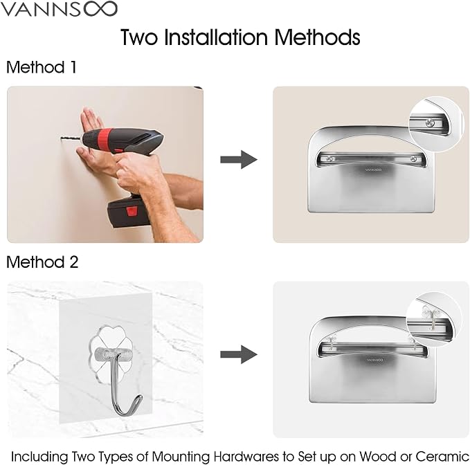 Toilet Seat Cover Dispenser - Image 6