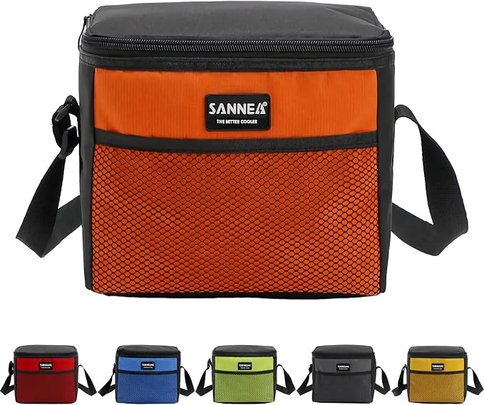 6 Can/5L Lunch Bag for Women Men Portable Lunch Box Small Cooler Bag Soft by YUMINGUHC