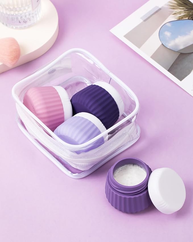Travel Containers for Toiletries 4 Pack, TSA Approved Travel Size Toiletries - Image 9