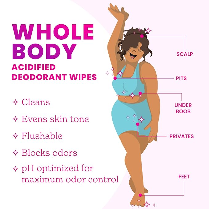 Lume Acidified Deodorant Wipes - Image 3