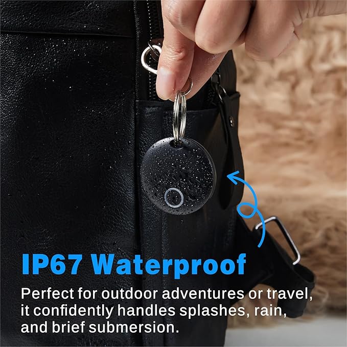 Air Tracker Tags-4 Pack, Smart Bluetooth Tracker Works - Image 5