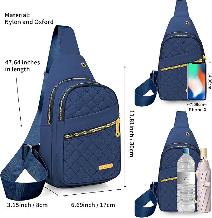 Small Sling Bag For Women Men Casual Crossbody Sling Backpack - Image 2