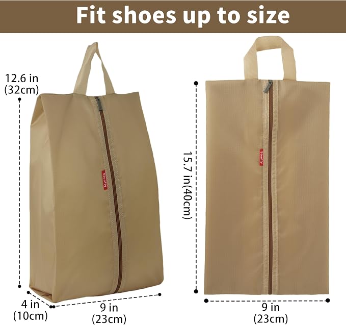 6pcs Portable Shoe Organizer, Travel Pouches - Image 3