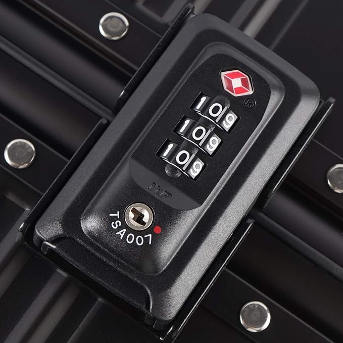 TRAVELKING All Aluminum Carry On Luggage - Image 3