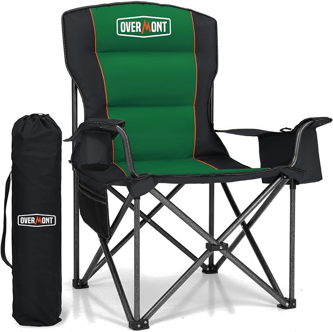 Overmont Oversized Folding Camping Chair by Overmont