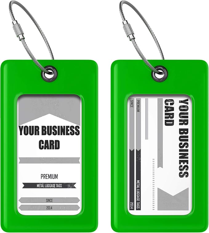 Luggage Tags Business Card Holder by TUFFTAAG by ProudGuy