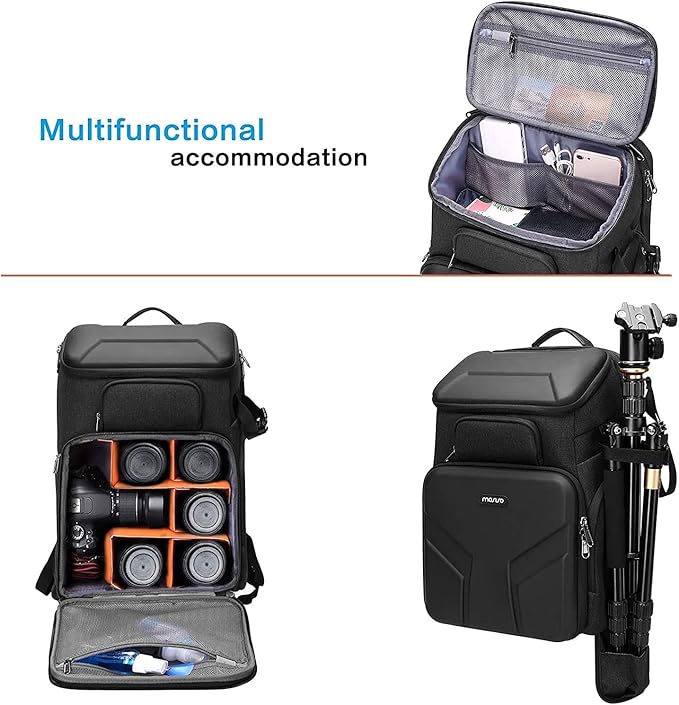 MOSISO Camera Backpack, DSLR/SLR/Mirrorless Photography Waterproof 17.3 inch - Image 2