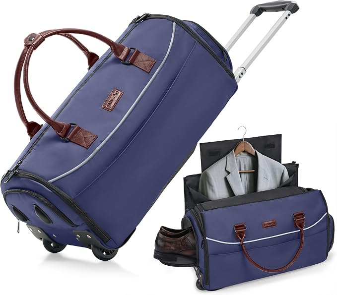 Fanwoli 3-in-1 Rolling Garment Bag by Fanwoli