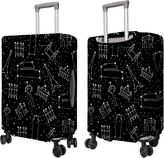 Travel Luggage Cover Suitcase Protector Fits 18-32 Inch Wheel Covers - Image 2