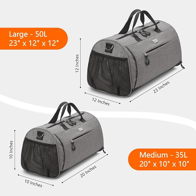 TOPDesign Gym Bag for Women & Men, Unisex Duffel Bag - Image 4