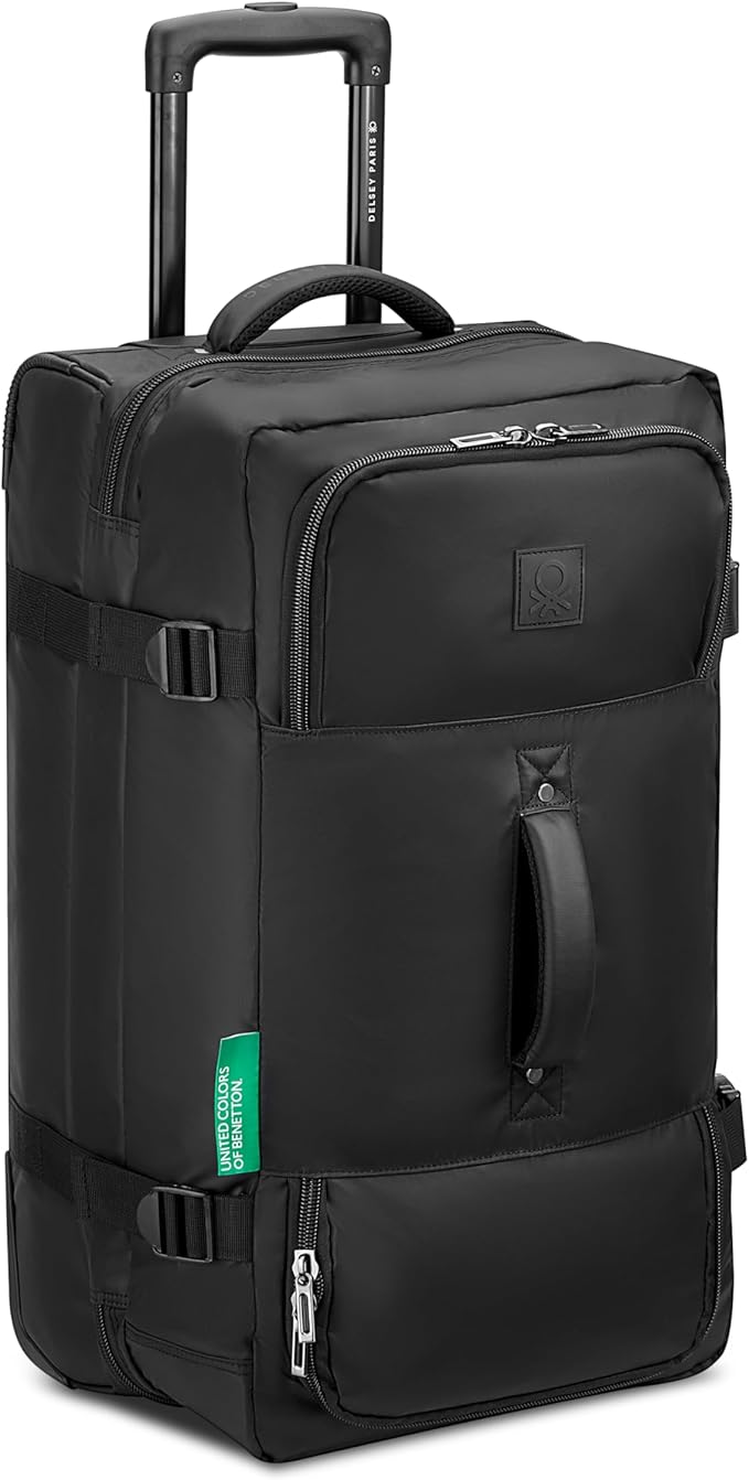 United Colors of Benetton Now Two Wheeled Rolling Duffel Bag - Image 5