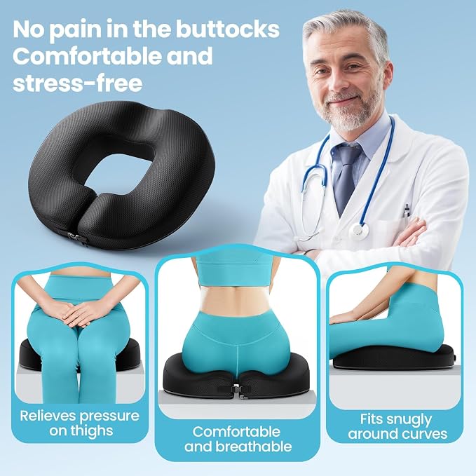 Benazcap Donut Pillow Seat Cushion - Image 4