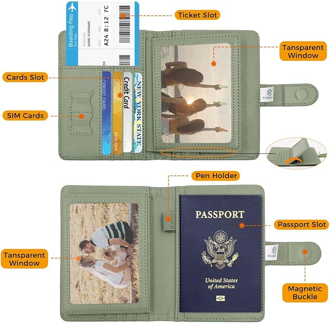 Melsbrinna Rfid Passport Holder - Image 3