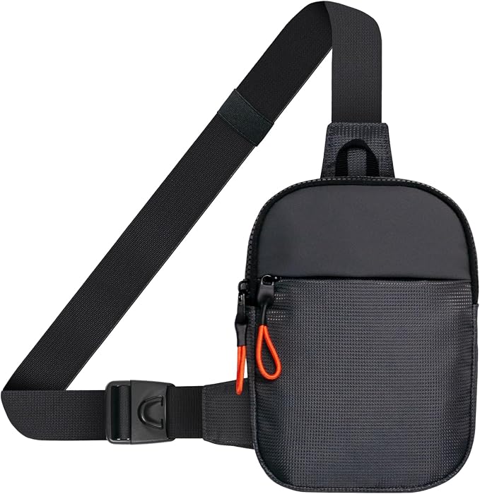 MJNUONE Mini Sling Bag for Men Outdoor Lightweight Small Crossbody Bag Women by MJNUONE