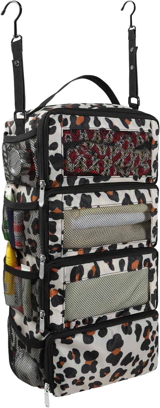 Suitcase Organizer, Travel Luggage Organizer Portable Hanging Travel Shelves by Unknown