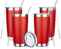 20oz Tumbler with Straw and Brush, Stainless Steel Vacuum Insulated tumbler by Unknown